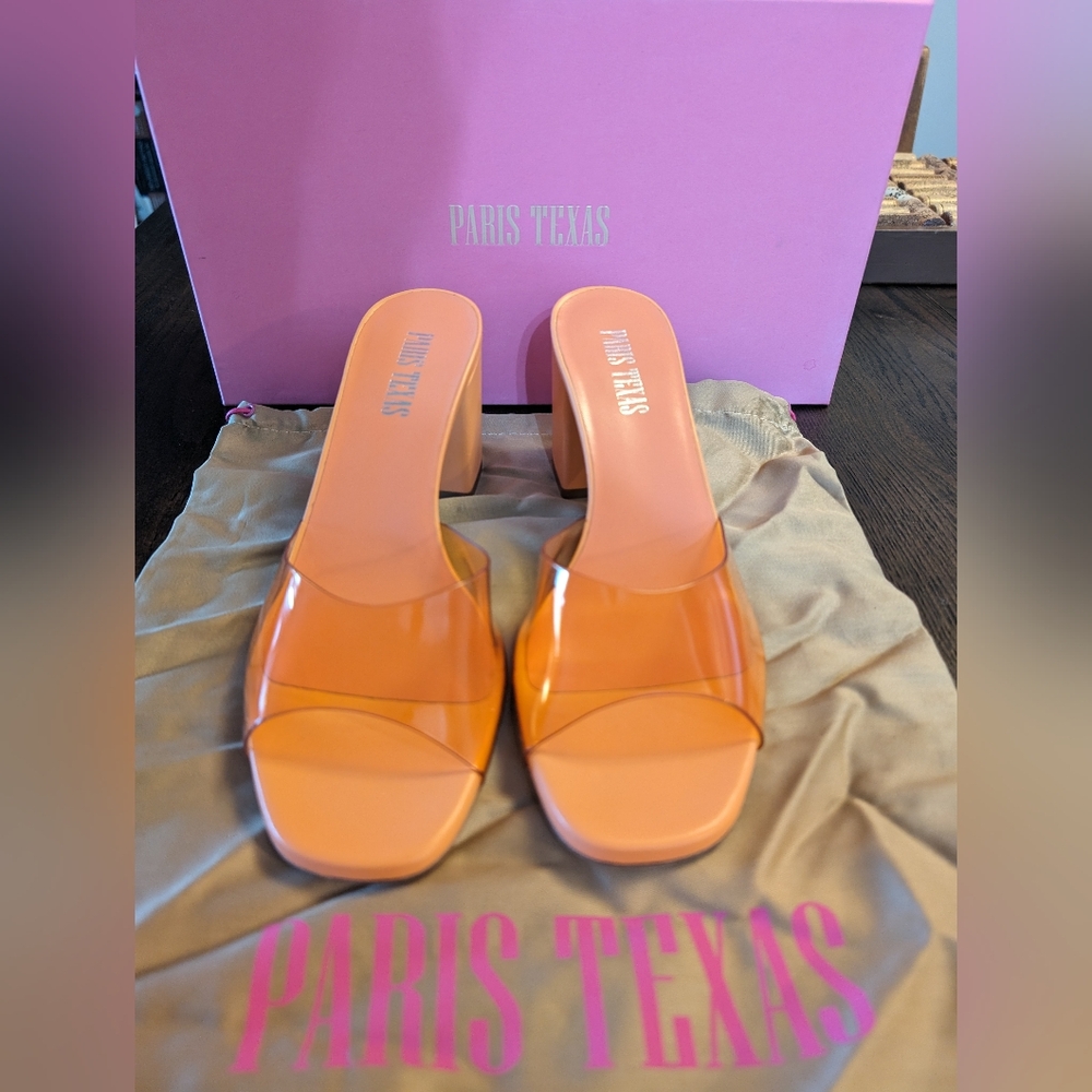 Paris Texas Anja Mule 37.5, Orange